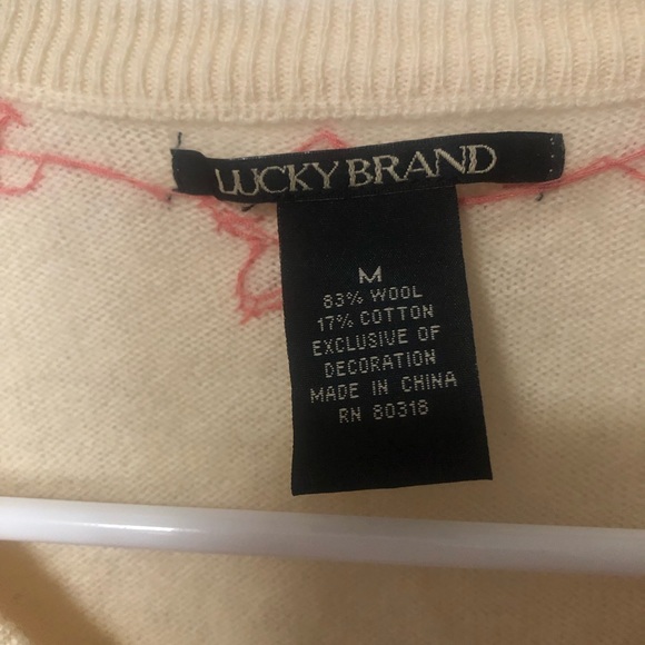 Beaded Lucky wool cardigan - Picture 2 of 5